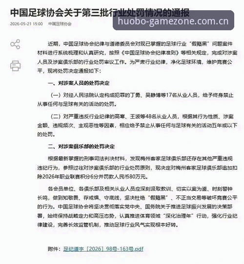 火博体育怎么登录教程 中国足协第三批禁足名单详解——火博体育用户视角下的行业震荡